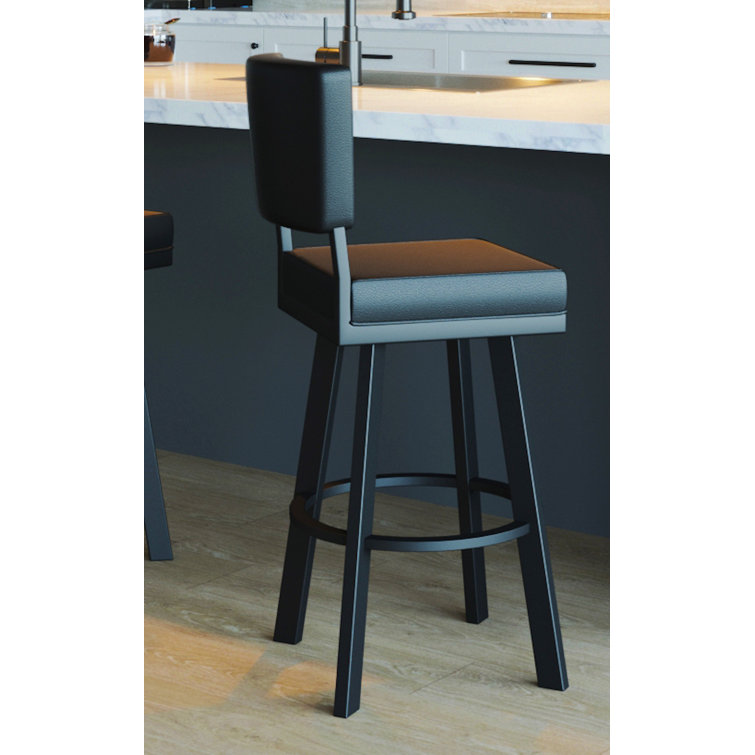 Latitude Run® Eptakomi Swivel Bar & Counter Stool & Reviews Wayfair